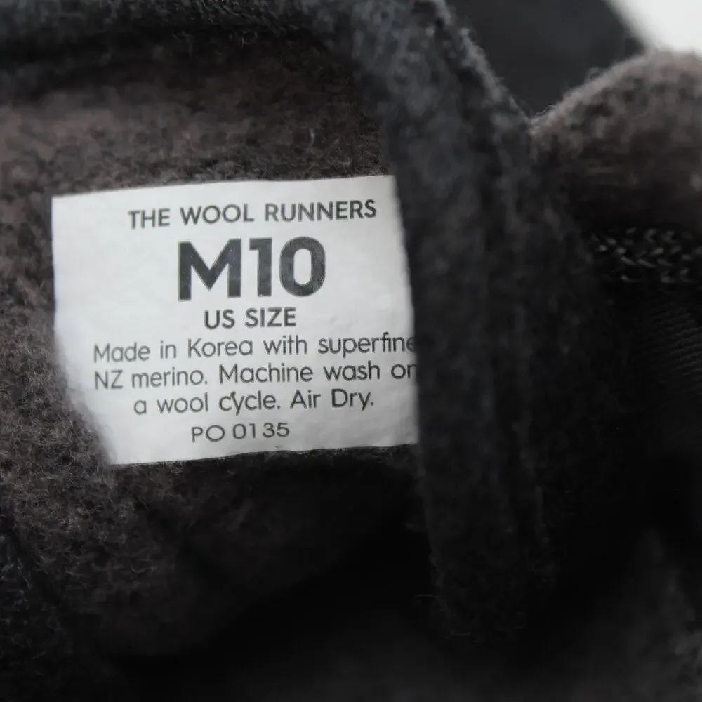 Allbirds Wool Sneakers Mens Size 10 Black Gray Merino Comfort Shoea Runners
